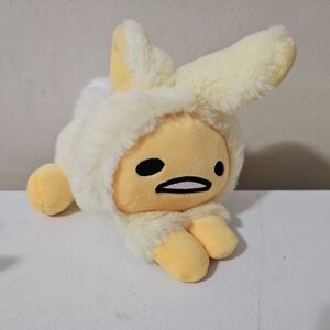 Sanrio GUDETAMA RABBIT - Yellow Bunny Plush Toy